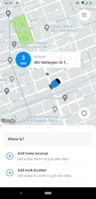 YourTaxi.London android App screenshot 1
